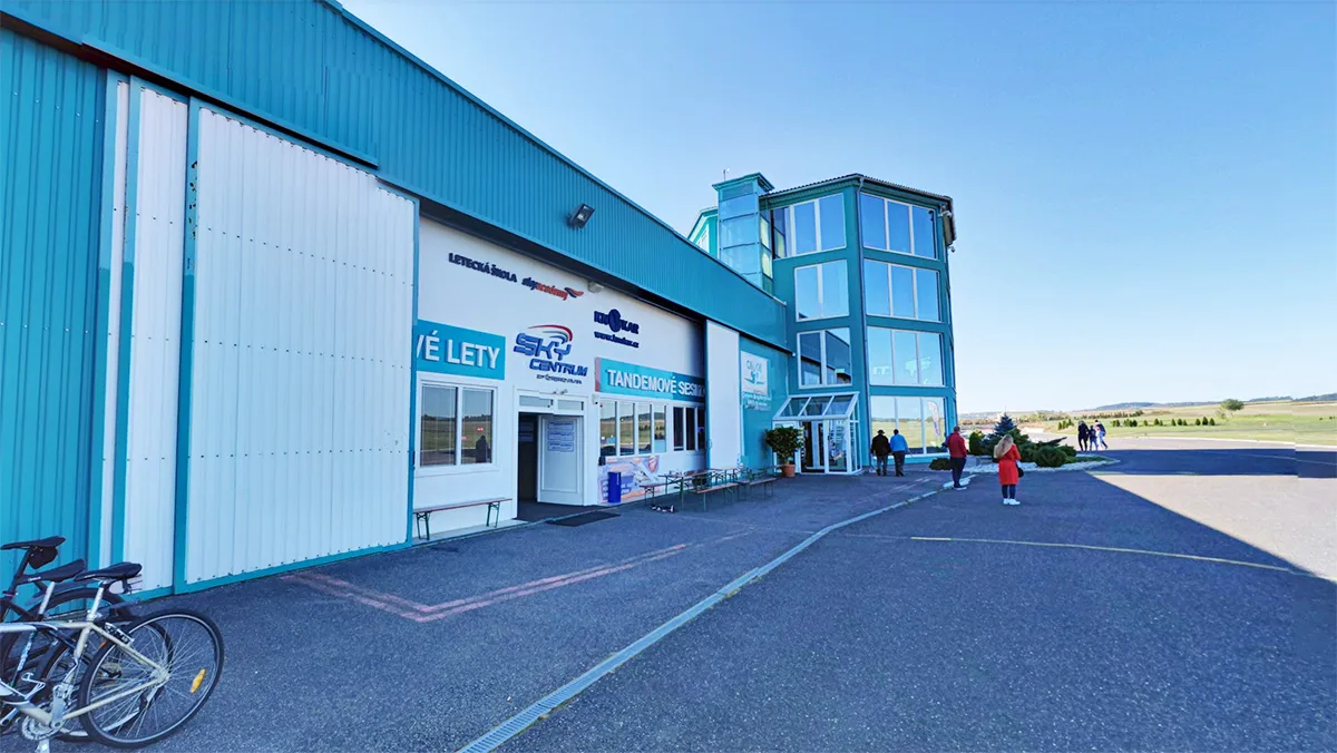 Tandemsprung Flugplatz Příbram
