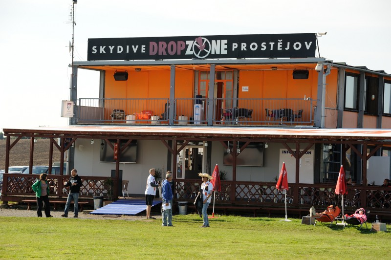 Prostějov 비행장 jump-tandem