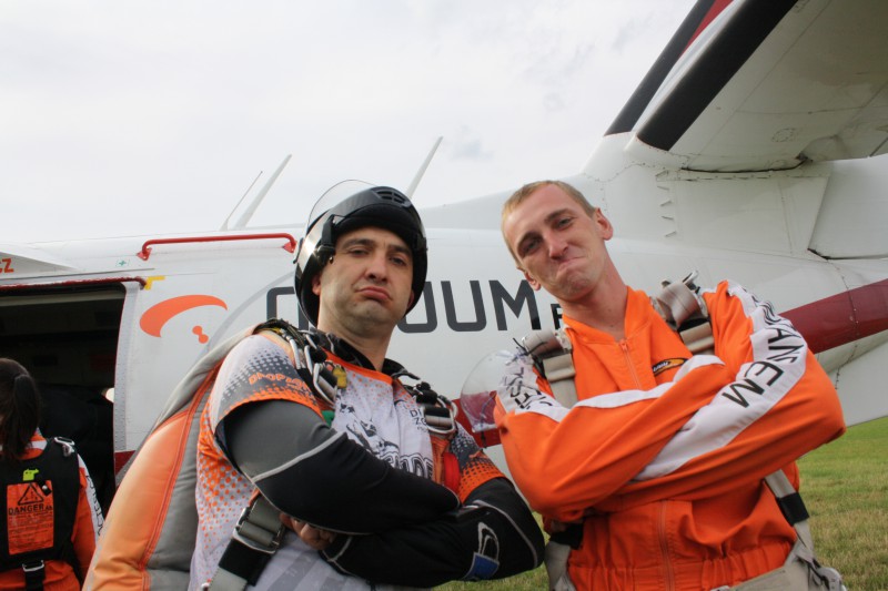 saut en parachute en tandem