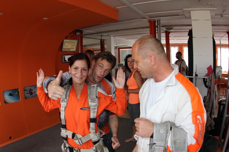 saut en parachute en tandem