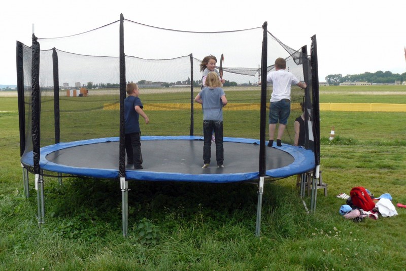 Kindertag auf dem Flugplatz in Prostějov