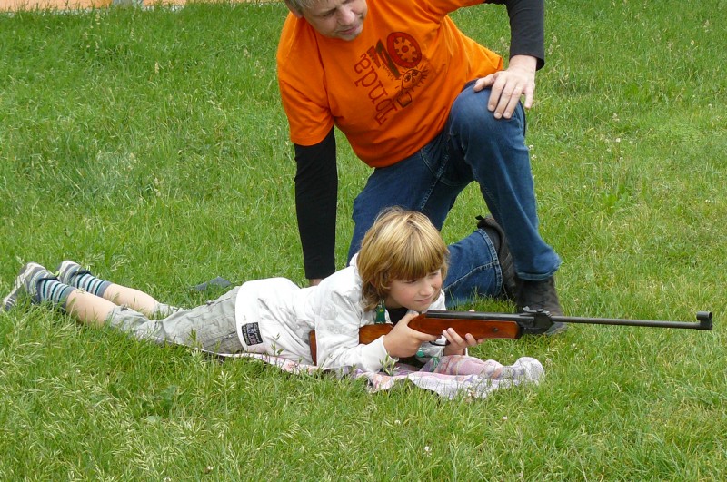 Kindertag auf dem Flugplatz in Prostějov