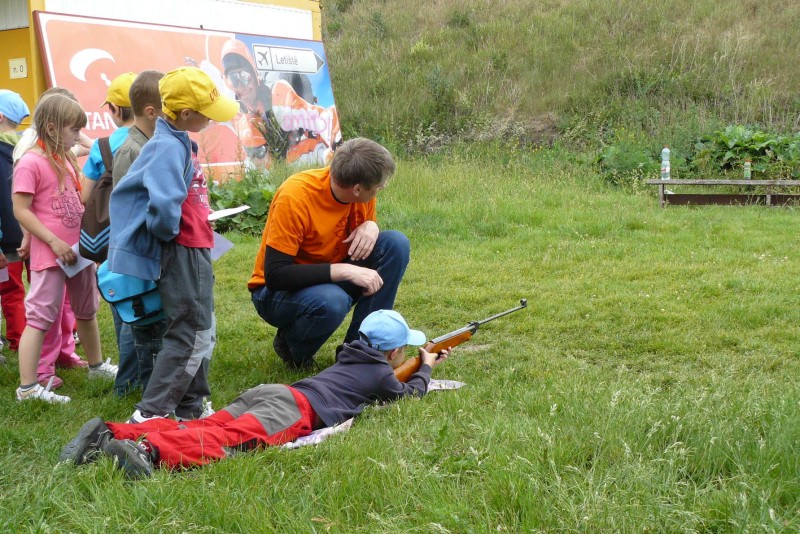 Kindertag auf dem Flugplatz in Prostějov
