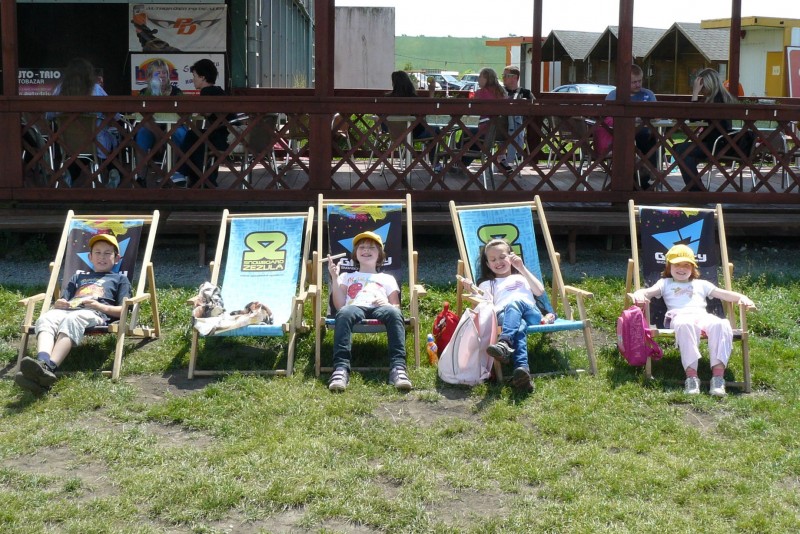 Kindertag auf dem Flugplatz in Prostějov