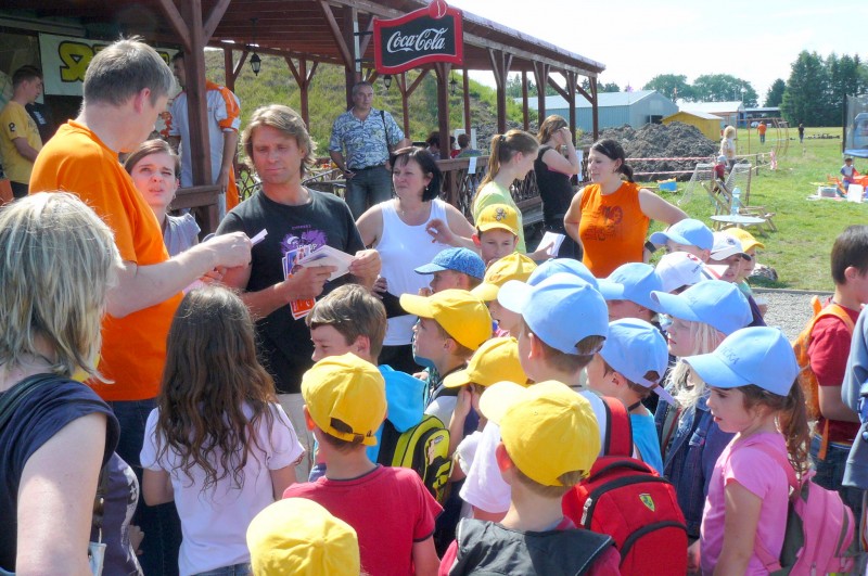 Kindertag auf dem Flugplatz in Prostějov
