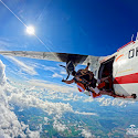 Absprung aus dem Flugzeug
