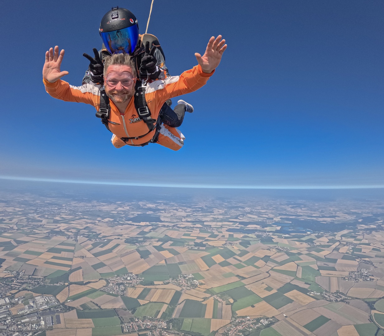 saut en parachute en tandem