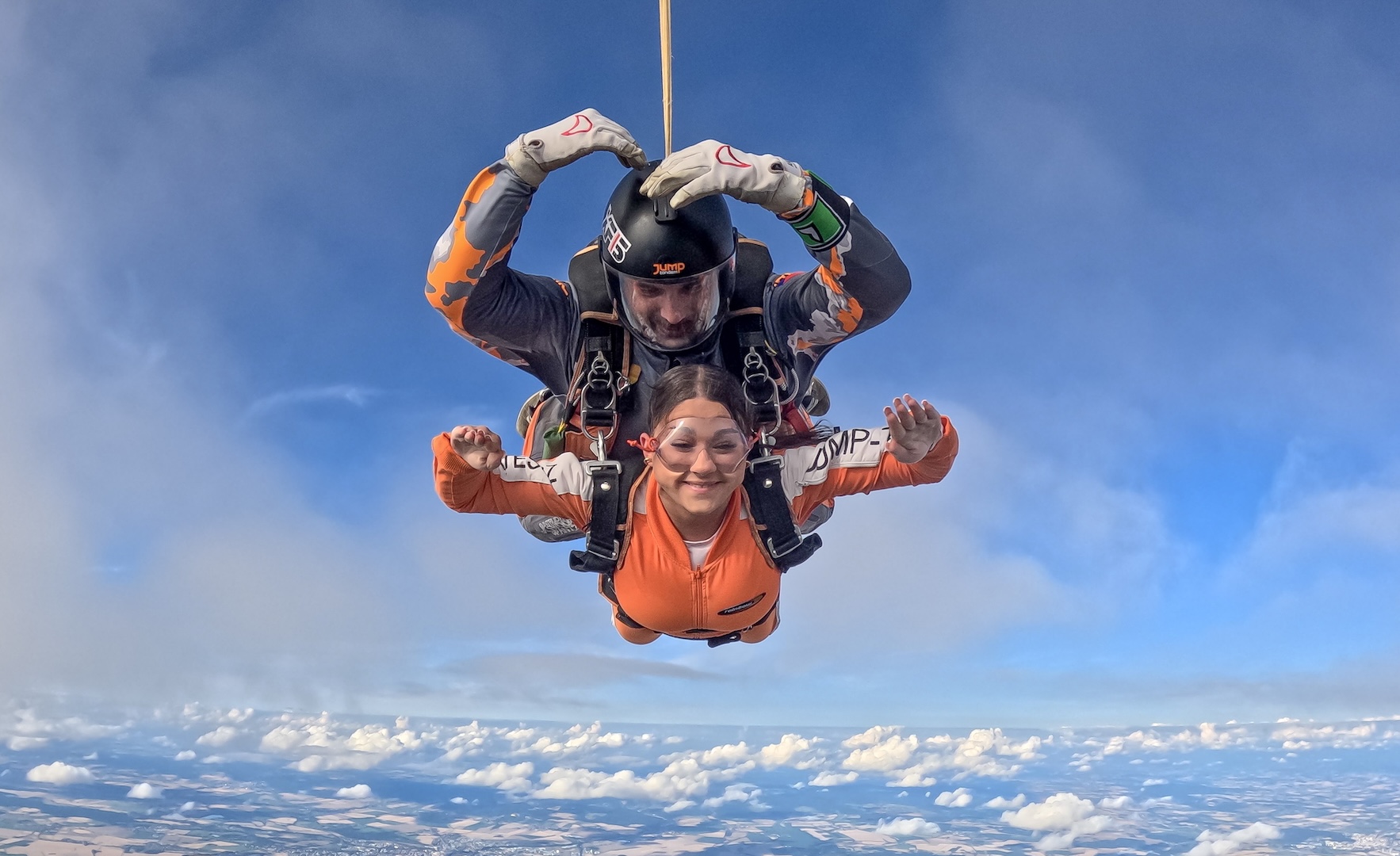 saut en parachute en tandem