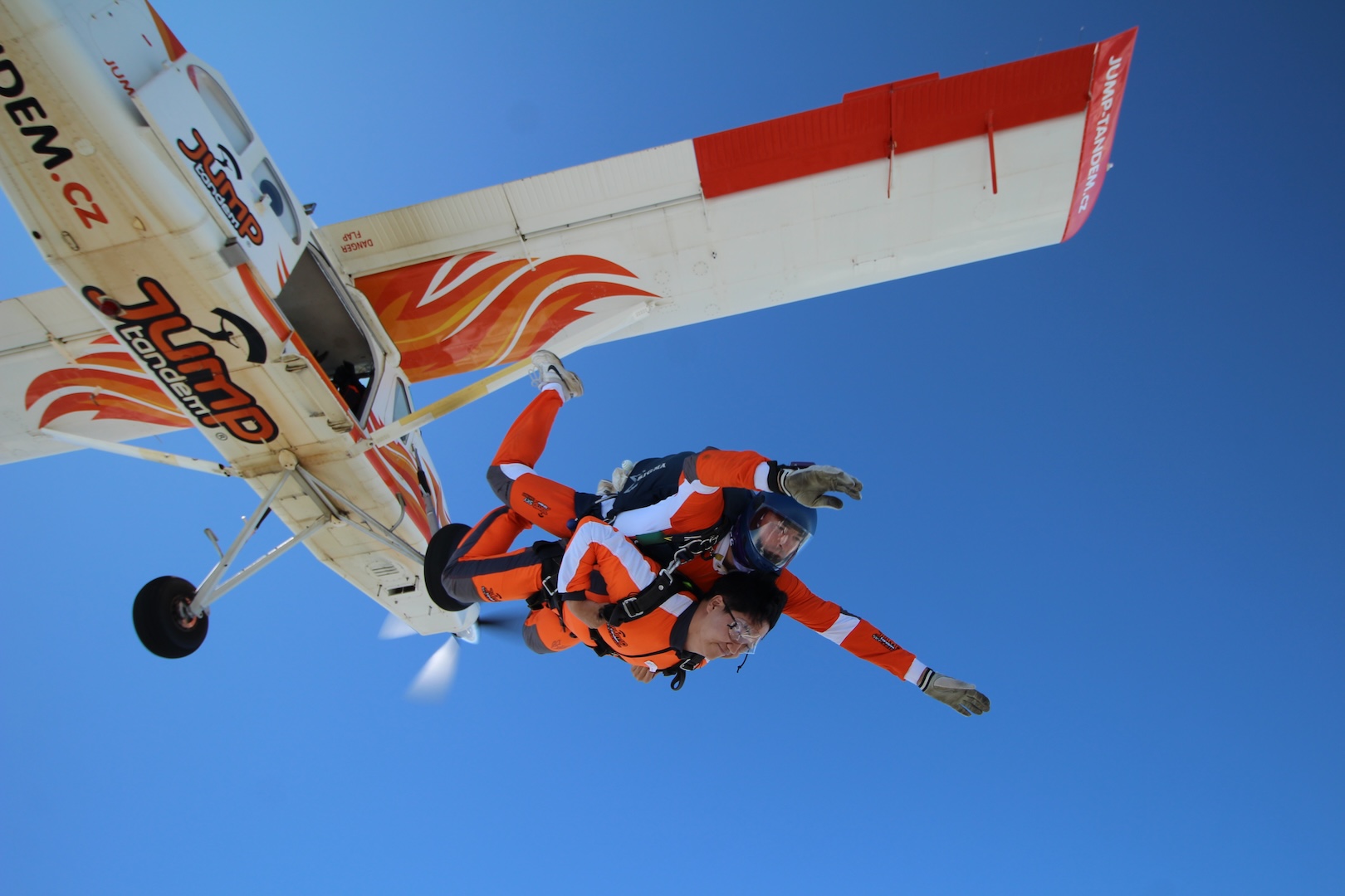 sortie d'avion