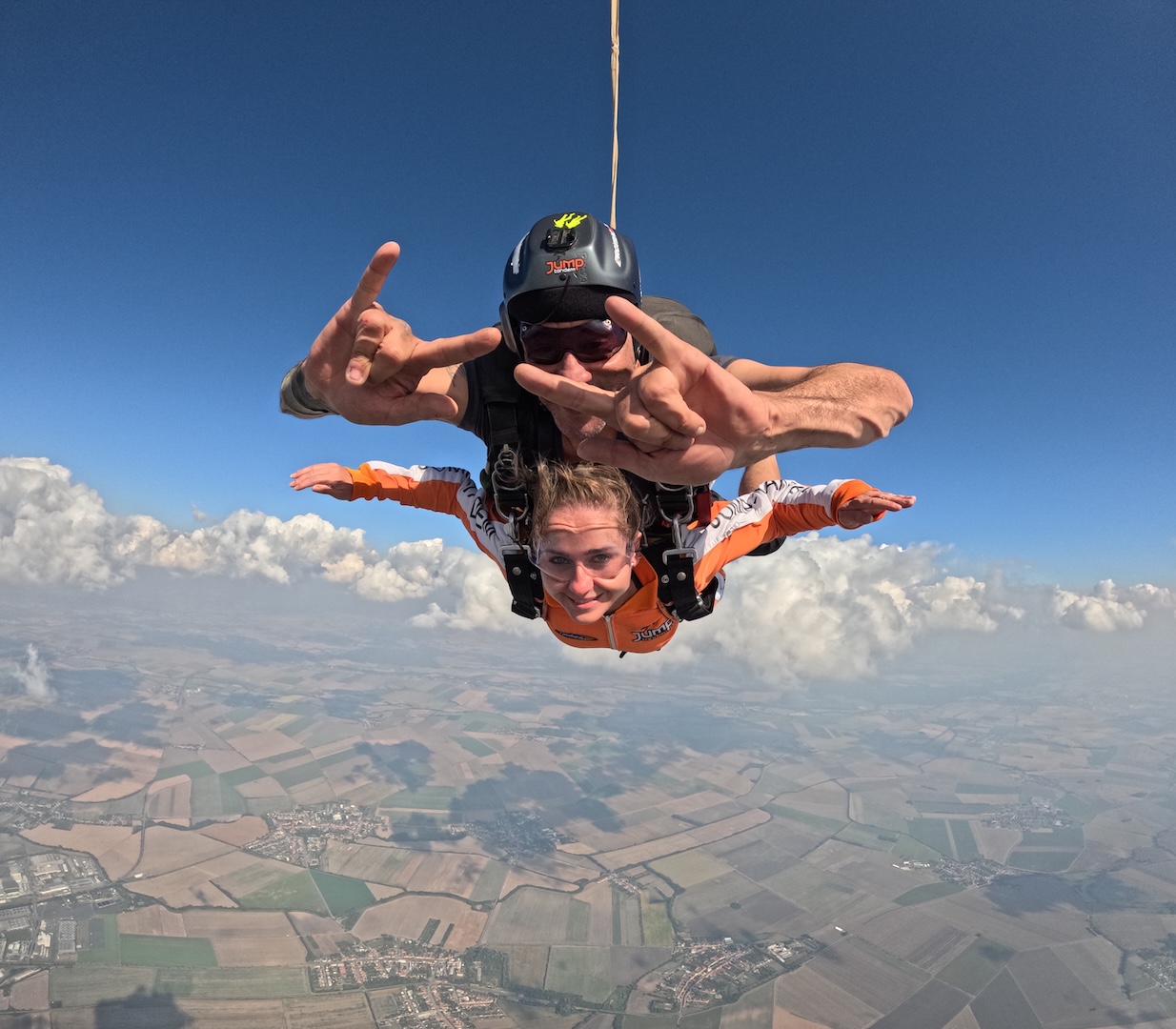 saut en tandem