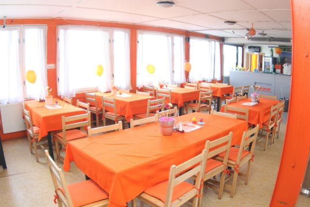 comedor y restaurante del aeródromo de Prostějov