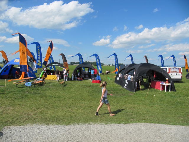 Vector Festival für Fallschirmspringer