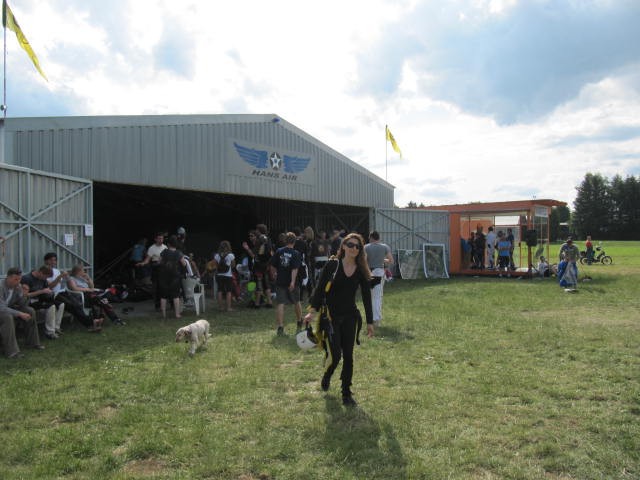Vector Festival für Fallschirmspringer