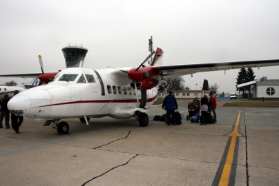 Arrival at the DROPZONE