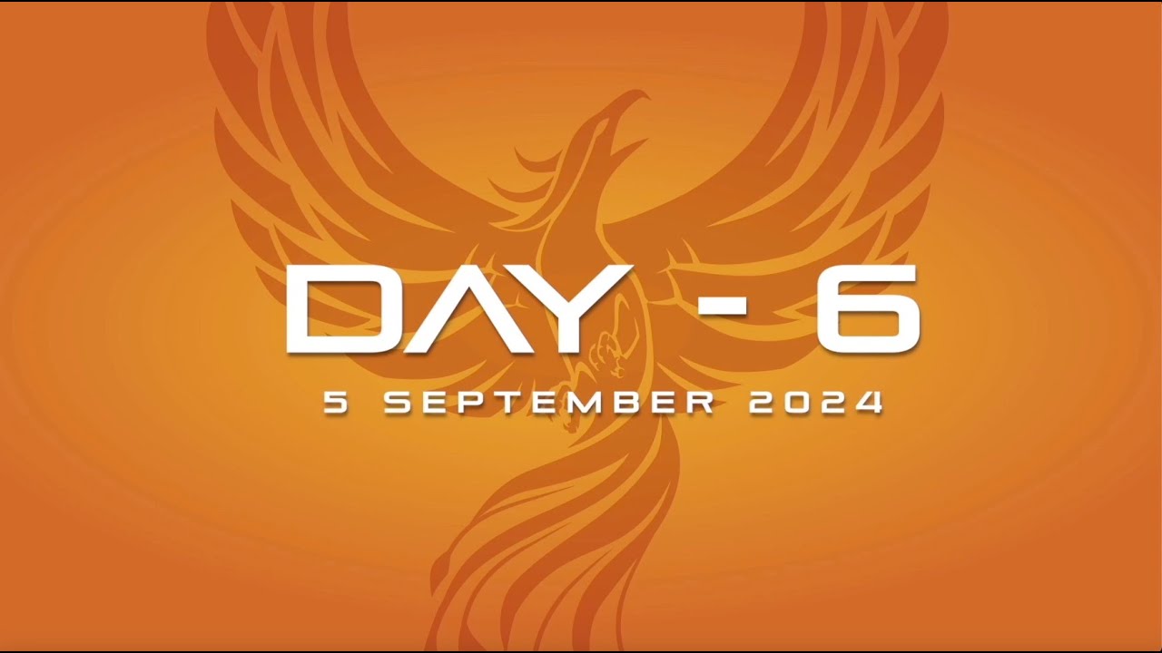 Přehrát video DAY 6 FAI World Championships 2024 – úvodní snímek s nápisem „DAY - 6, 5 September 2024“